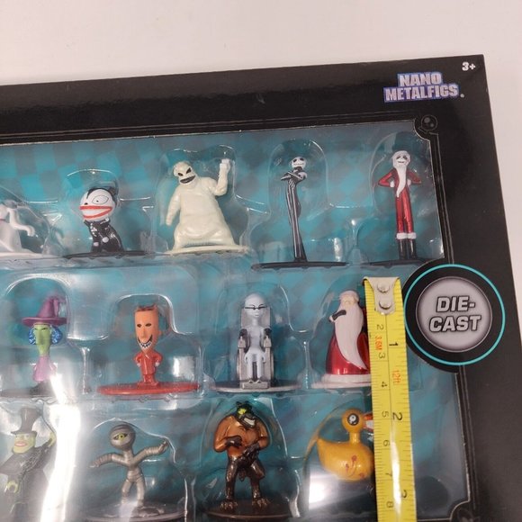 Disney Nightmare Before Christmas Set Of 18 Diecast Figurines Nano Metalfigs New - Picture 10 of 13